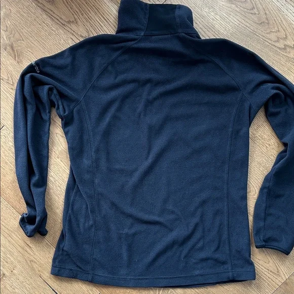 Columbia Black Quarter-Zip Fleece Pullover (3)) - Picture 4 of 4
